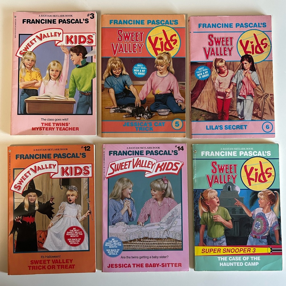 Sweet Valley Kids 3, 5, 6, 12, 14, Super Snooper 3